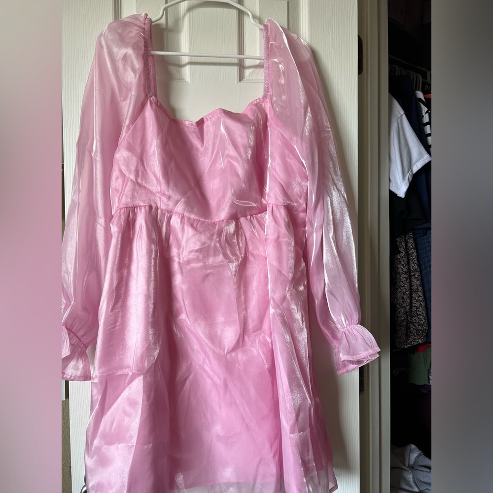 Women’s Pink Babydoll Dress💖💕